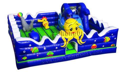 Finding Nemo inflatable amusement park